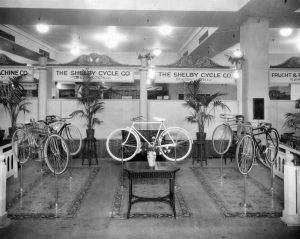 Shelby Cycle Co Sales Display