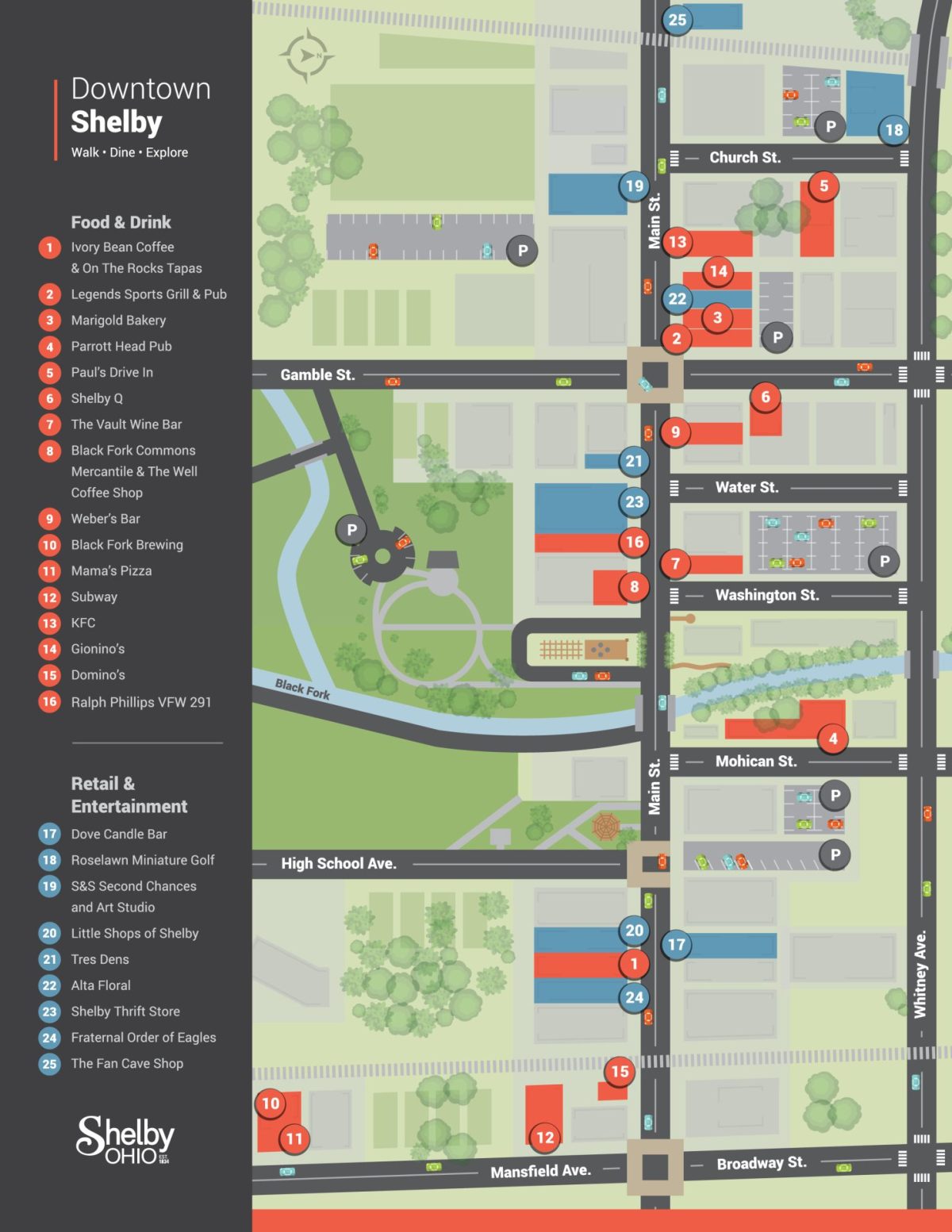 Tourism & Attractions | City of Shelby, Ohio